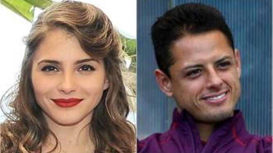 &#039;Chicharito&#039; y Andrea Duro confirman su noviazgo