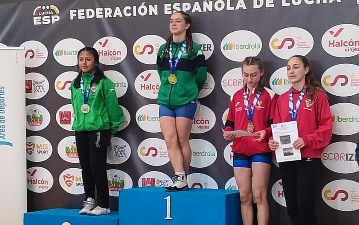 Fotogalería | Los éxitos extremeños en el Campeonato de España de lucha