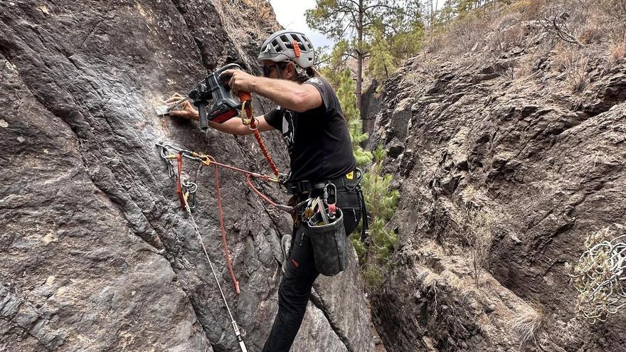Mogán potencia el barranquismo con el reequipamiento de cinco espacios naturales