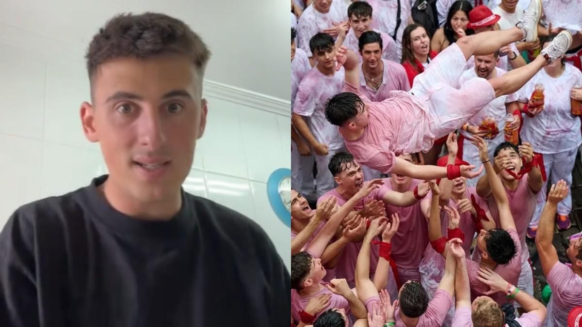 Un creador de contenido desvela cómo se vive los Sanfermines en Pamplona