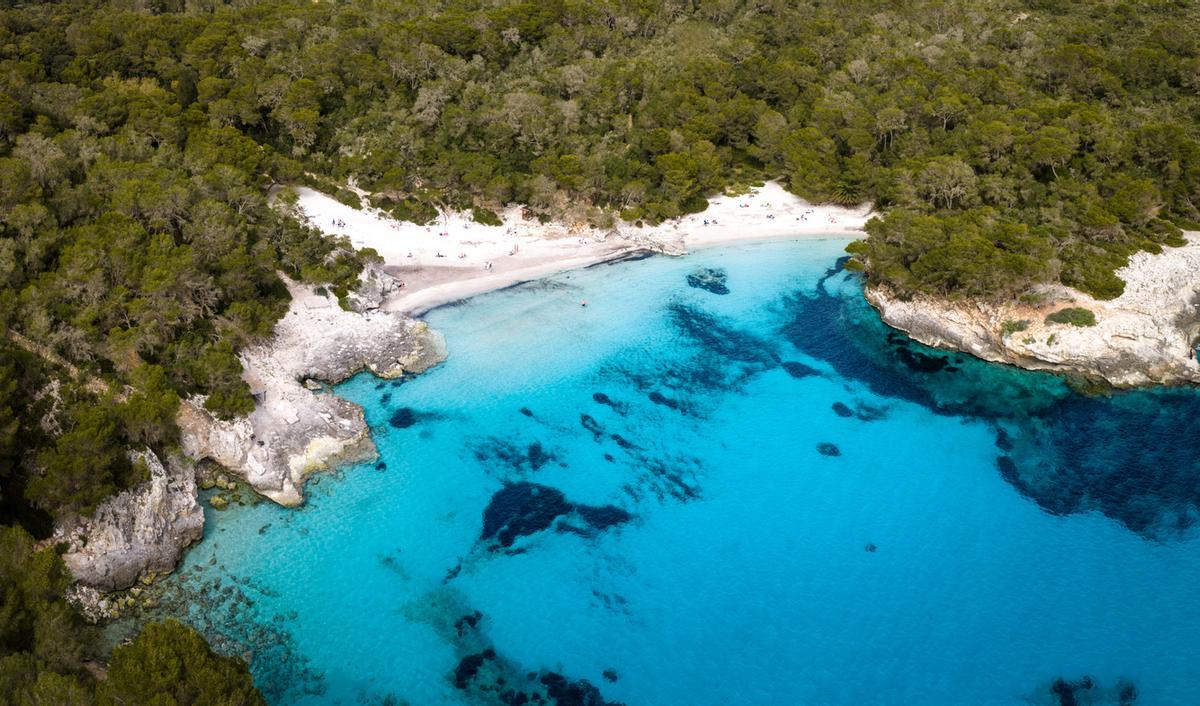 Playa de la Isla de Menorca Cala Macarella