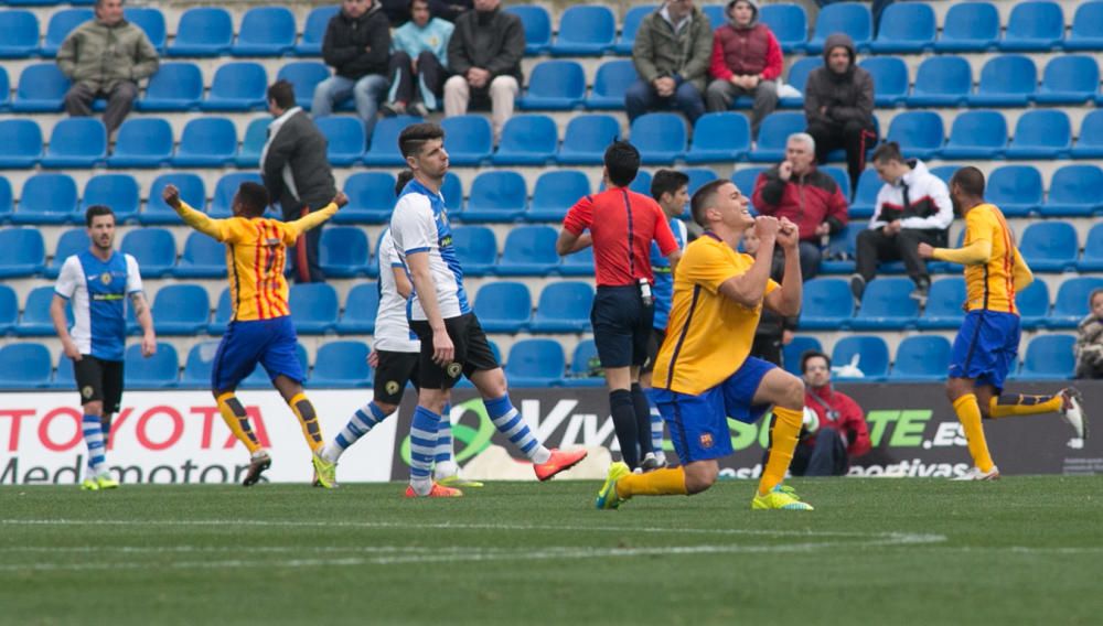 Hércules 0 - Barcelona B 2