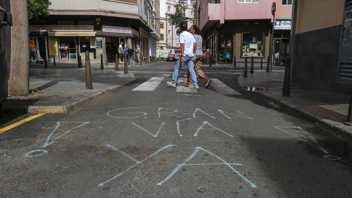 Piden volver al proyecto original de la Gran Vía Peatonal en Las Palmas de Gran Canaria