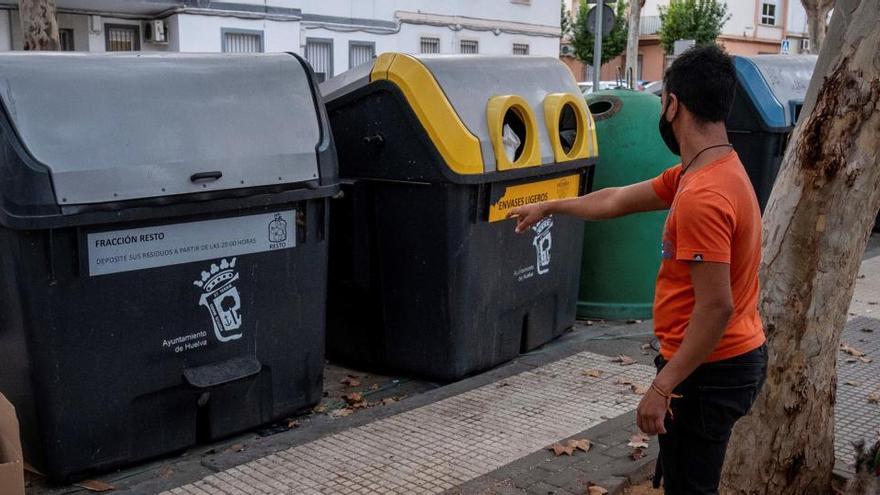 El lugar donde se encontró la cabeza humana.