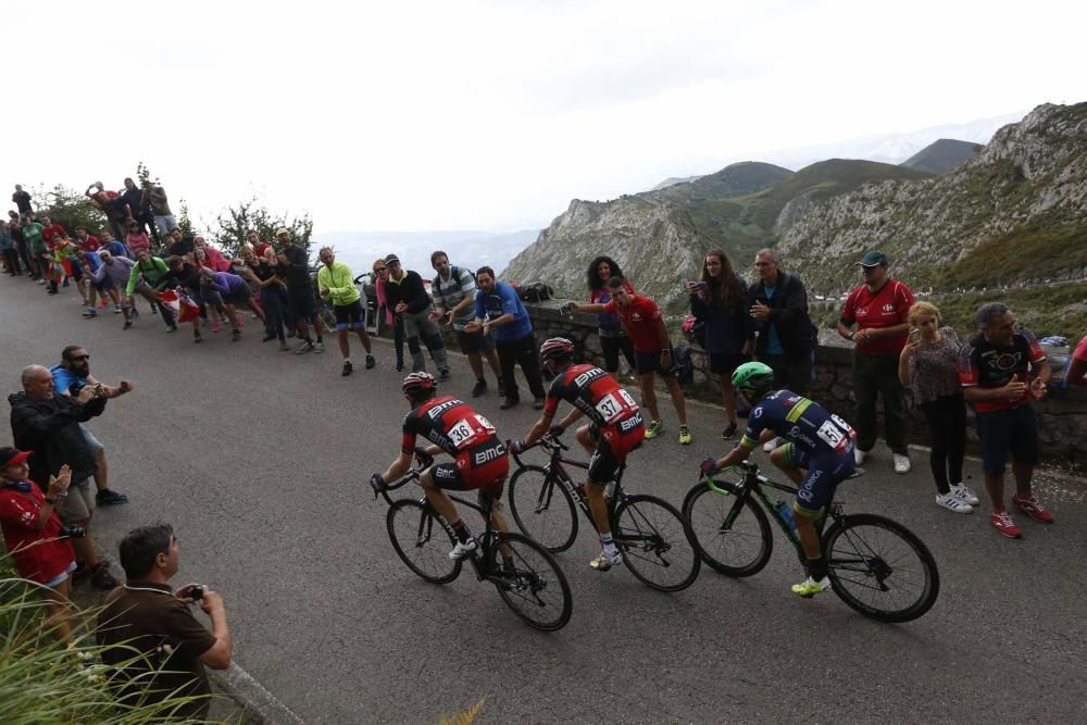 Vuelta ciclista a España. Lagos de Covadonga