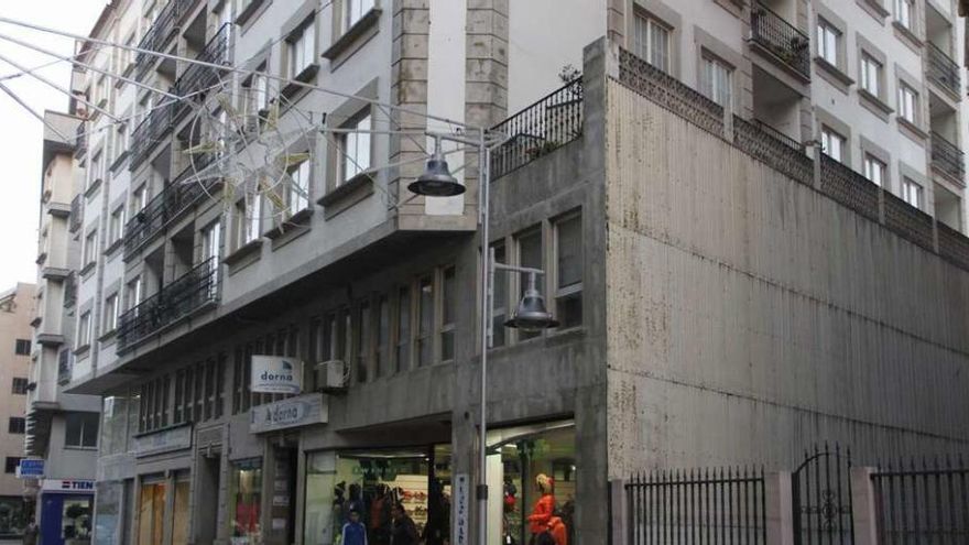 Edificios Noria 2 y Noria 4, en Cangas. // Santos Álvarez