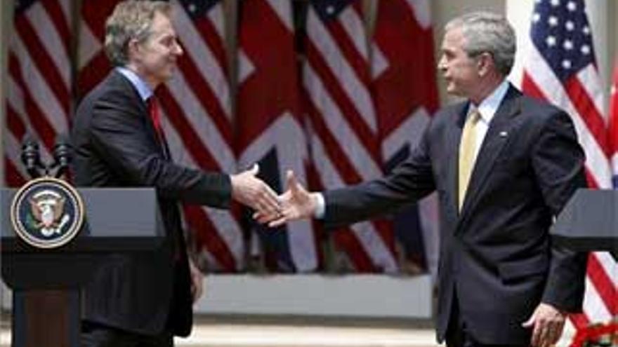 Bush y Blair se despiden, pero reafirman la alianza entre EEUU y Reino Unido