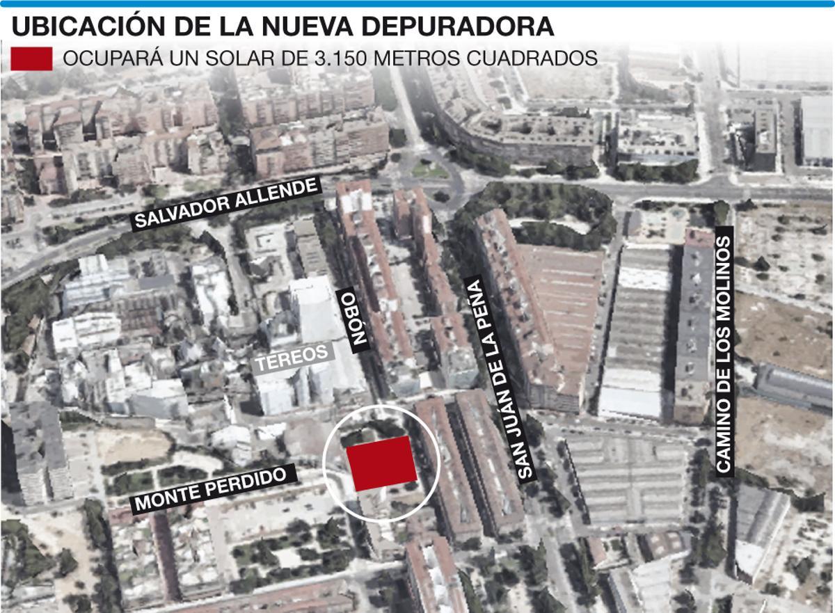 Mapa del Picarral.