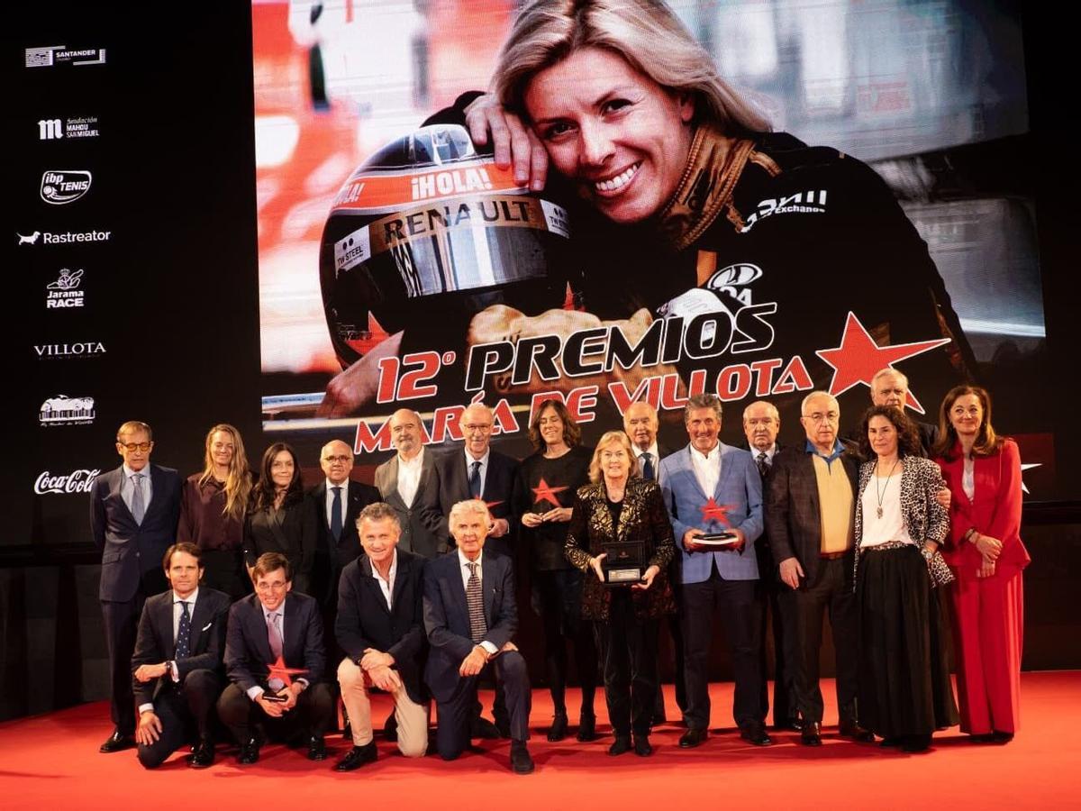 Palou, Leitón, Del Bosque, Pasaban y Olazábal reciben sus Premios María de Villota