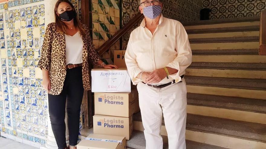 Almendralejo repartirá casi 120.000 mascarillas durante las próximas semanas