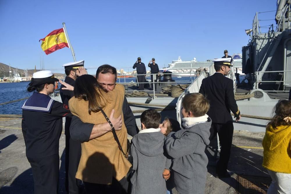 Los militares regresan a casa por Navidad