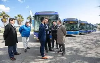 Ibiza presentó como “nuevos” unos autobuses que Madrid retiró para reducir la contaminación y subastó