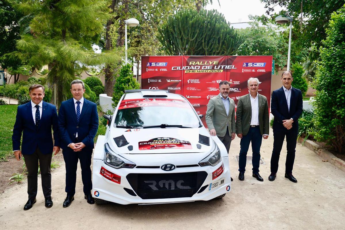 Acto presentación Rallye Utiel 2026