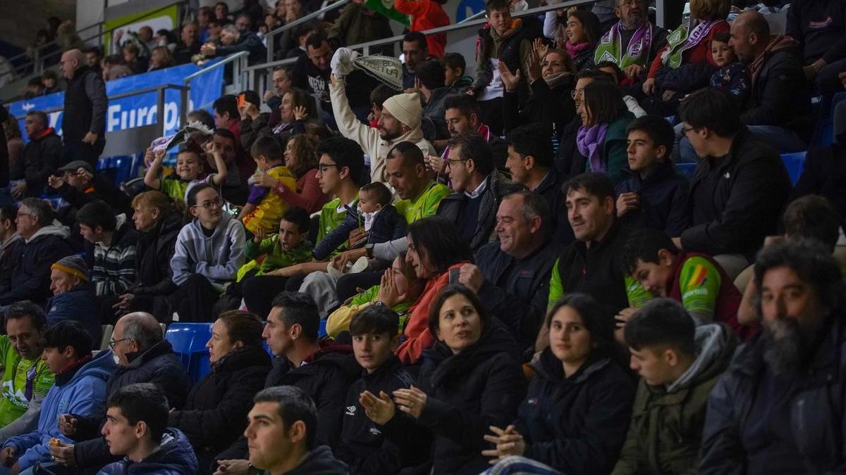 Aficionados del Mallorca Palma en el partido del sábado en Son Moix