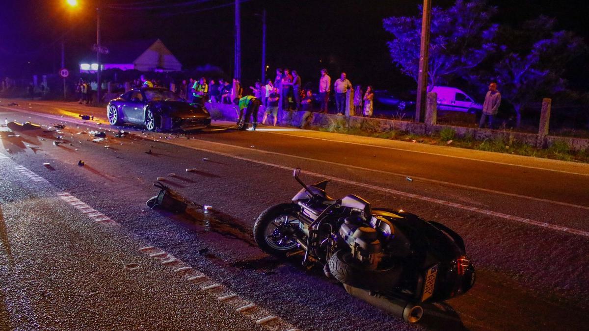 Detenido el conductor del Porsche que provocó el accidente mortal de Meis