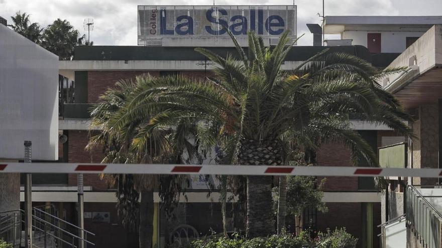 Entrada del colegio La Salle de Palma