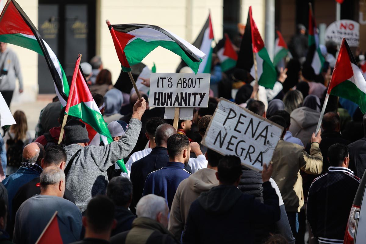 Todas las imágenes de la manifestación por Palestina en Ibiza