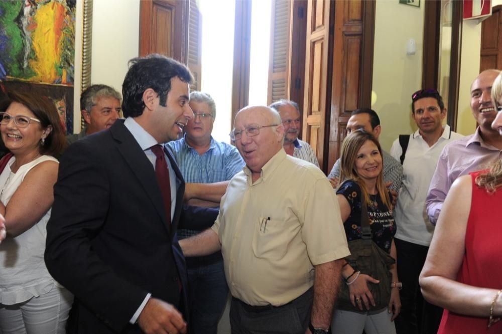 Toma de posesión del nuevo gerente de la UMU, David Martínez Victorio