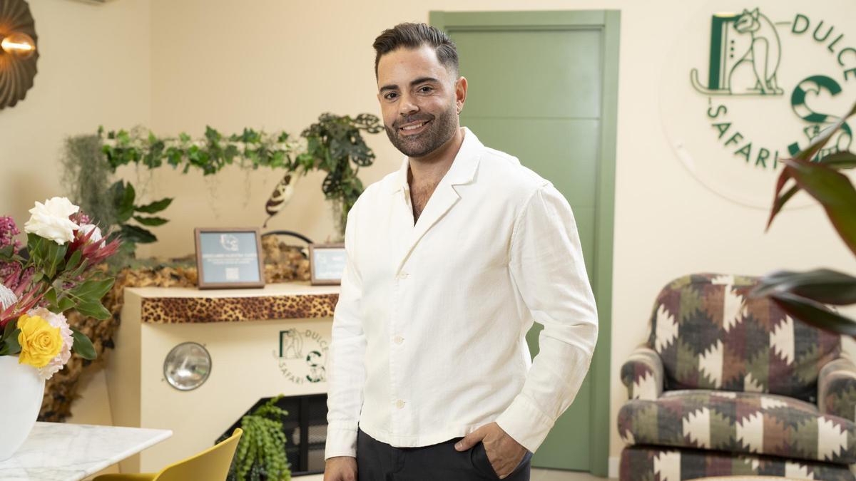 Rafa Salinas, CEO de las tartas de queso 'Dulce Safari'.