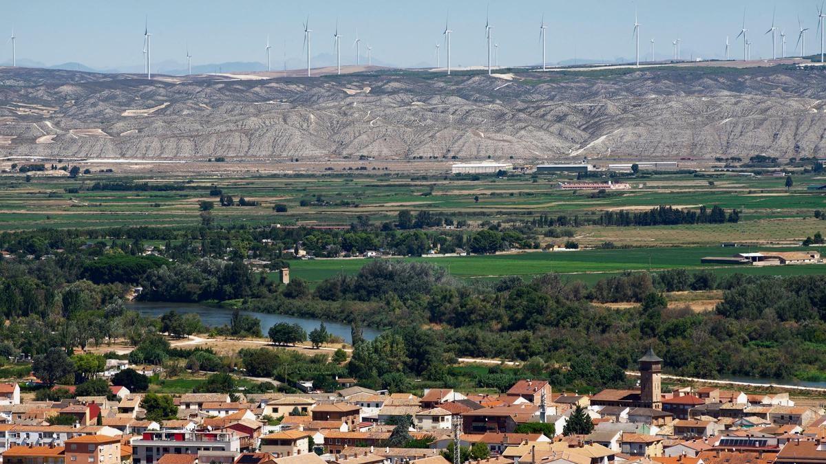 Una imagen de archivo de El Burgo de Ebro