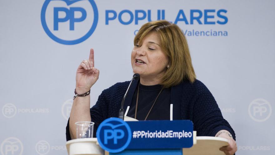 La presidenta del PPCV, Isabel Bonig.