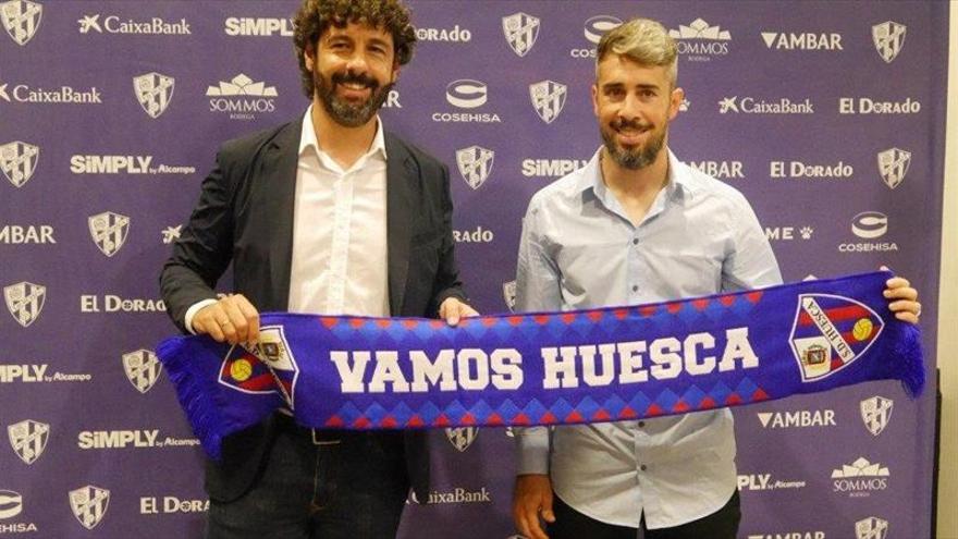 Luisinho llega al Huesca con la ilusión renovada