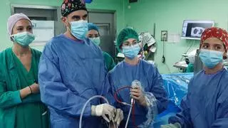 Alicante aplica una técnica que reduce la extirpación en cáncer de pulmón