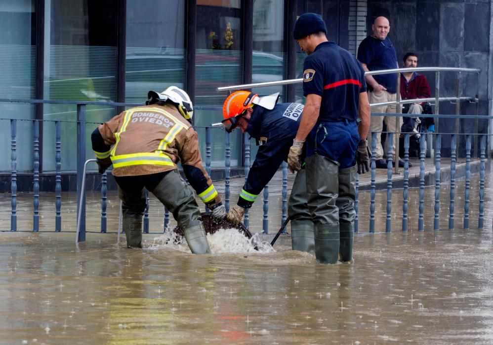 Inundaciones en Oviedo