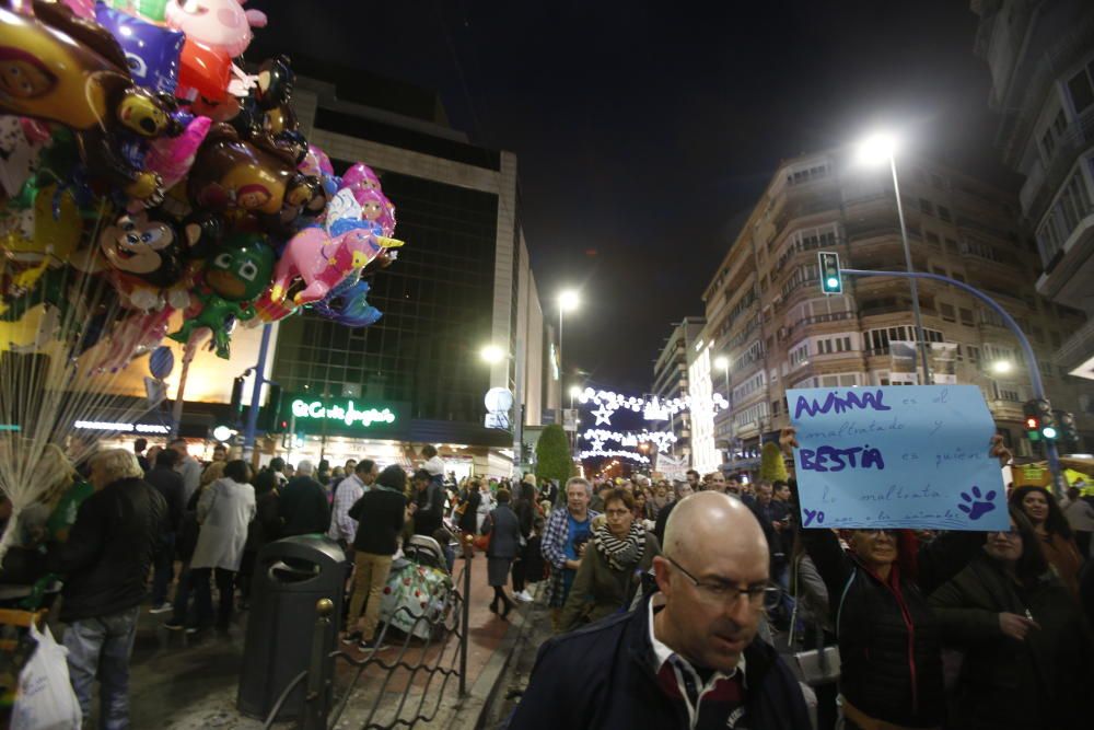 Concentración contra la matanza de gatos