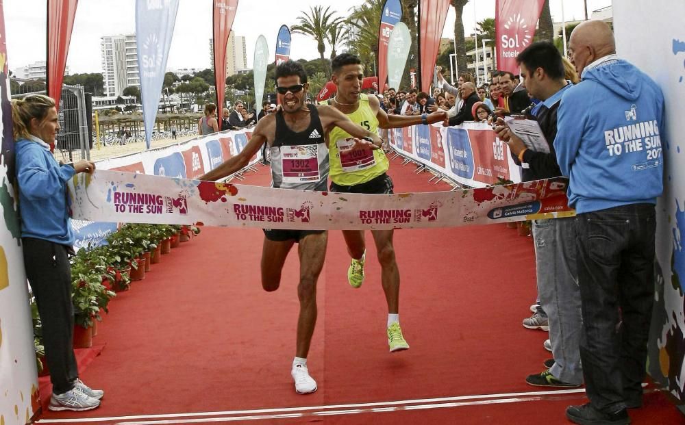Mohamed Boucetta y Rehima Serro ganan el Sol Half Marathon Magaluf