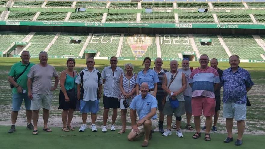 Visita guiada al estadio realizada el verano pasado. | INFORMACIÓN