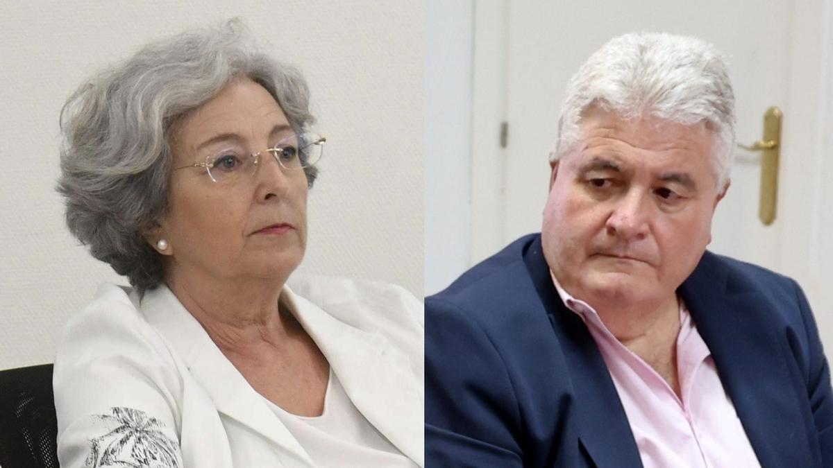 Juana Pérez (Thaderconsumo) y Roberto Barceló (Consumur).