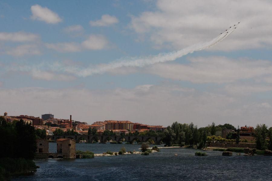 Ensayos de la Patrulla Águila en Zamora