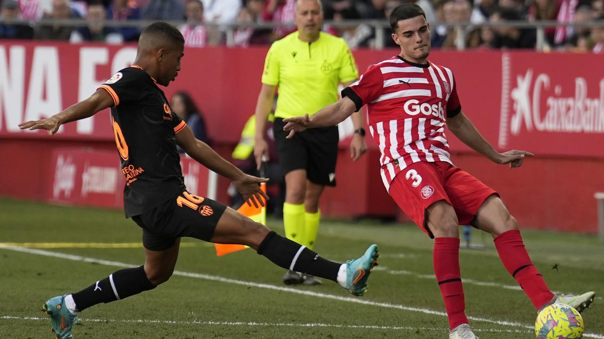 1-0. El Girona suma un triunfo de oro y agrava la crisis del Valencia