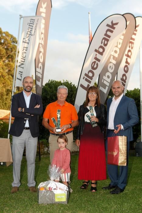 Entrega de premios del torneo de golf LA NUEVA ESPAÑA trofeo Liberbank