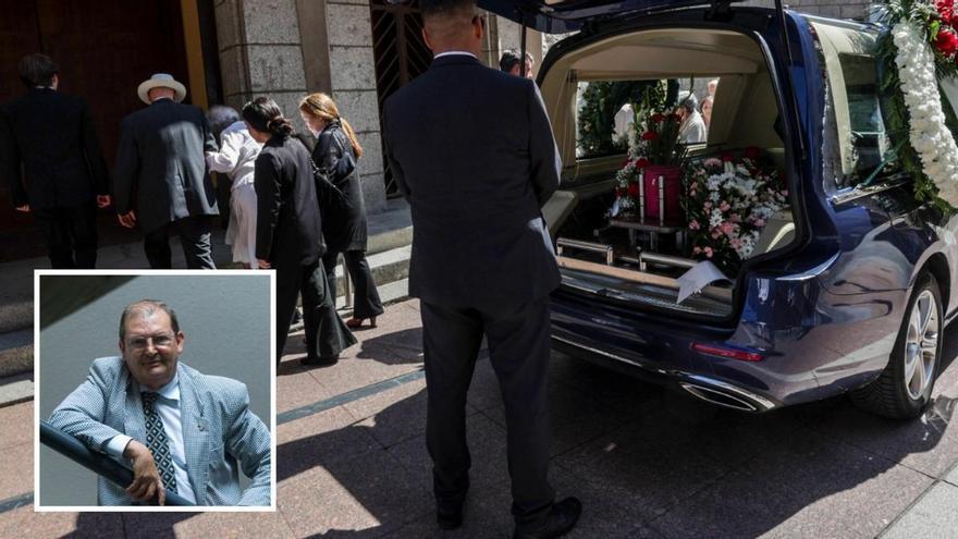 Oviedo da su último adiós a José Luis Roca, el catedrático "con imán para la gente"