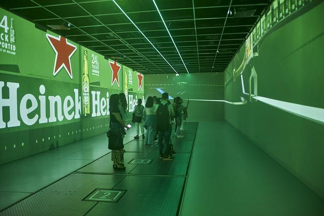 Heineken Experiencie - Sala interactiva