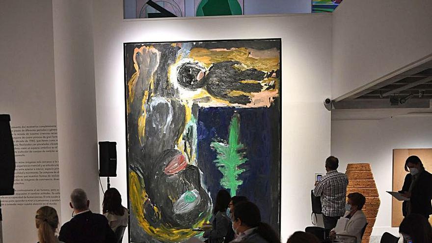 ‘Madre con niño negro’, de Baselitz.   | // CARLOS PARDELLAS