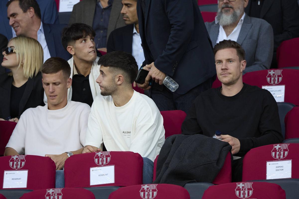 Ter Stegen aguarda paciente su recuperación antes de cerrar su salida al mercado