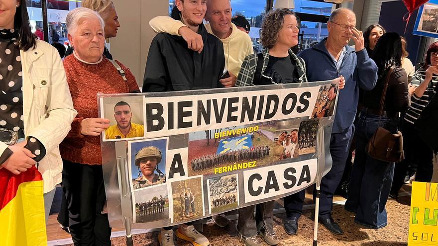 VÍDEO: Llegada del batallón del Regimiento Príncipe al Aeropuerto de Asturias