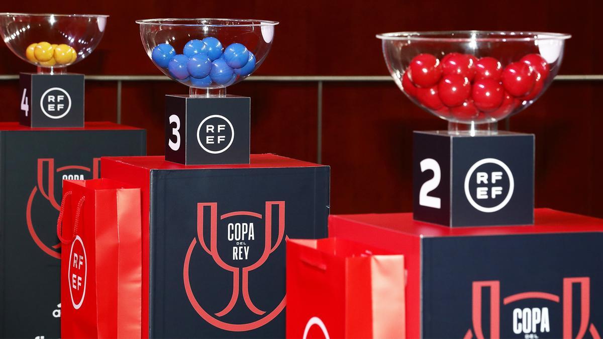 Sorteo Copa del Rey de fútbol