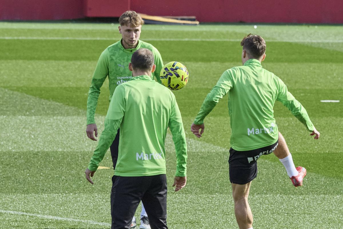 L'entrenament del Girona d'aquest diumenge, en imatges