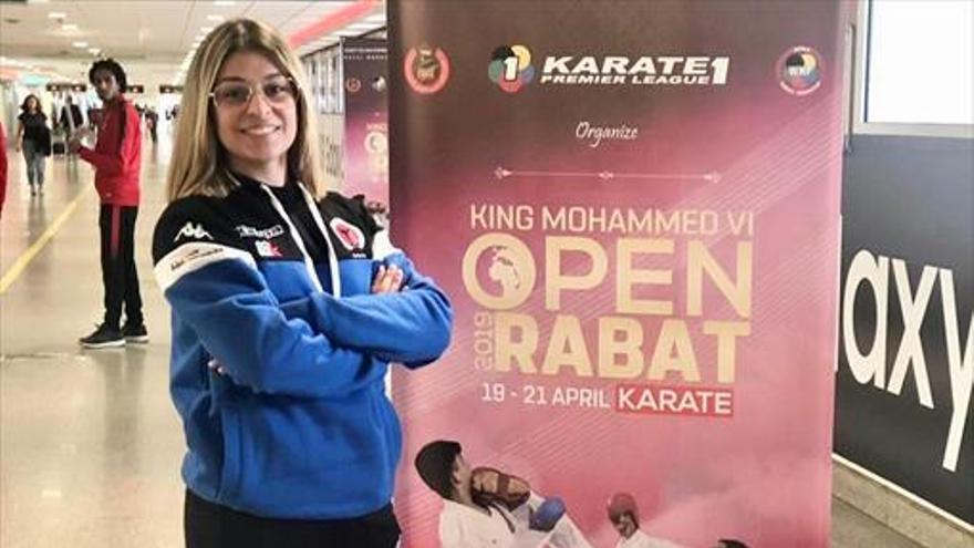 Marta García compite en la Premier League de Rabat