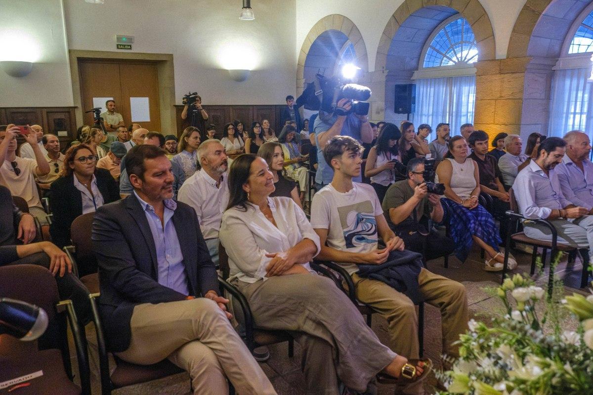 Parte del público de la presentación.