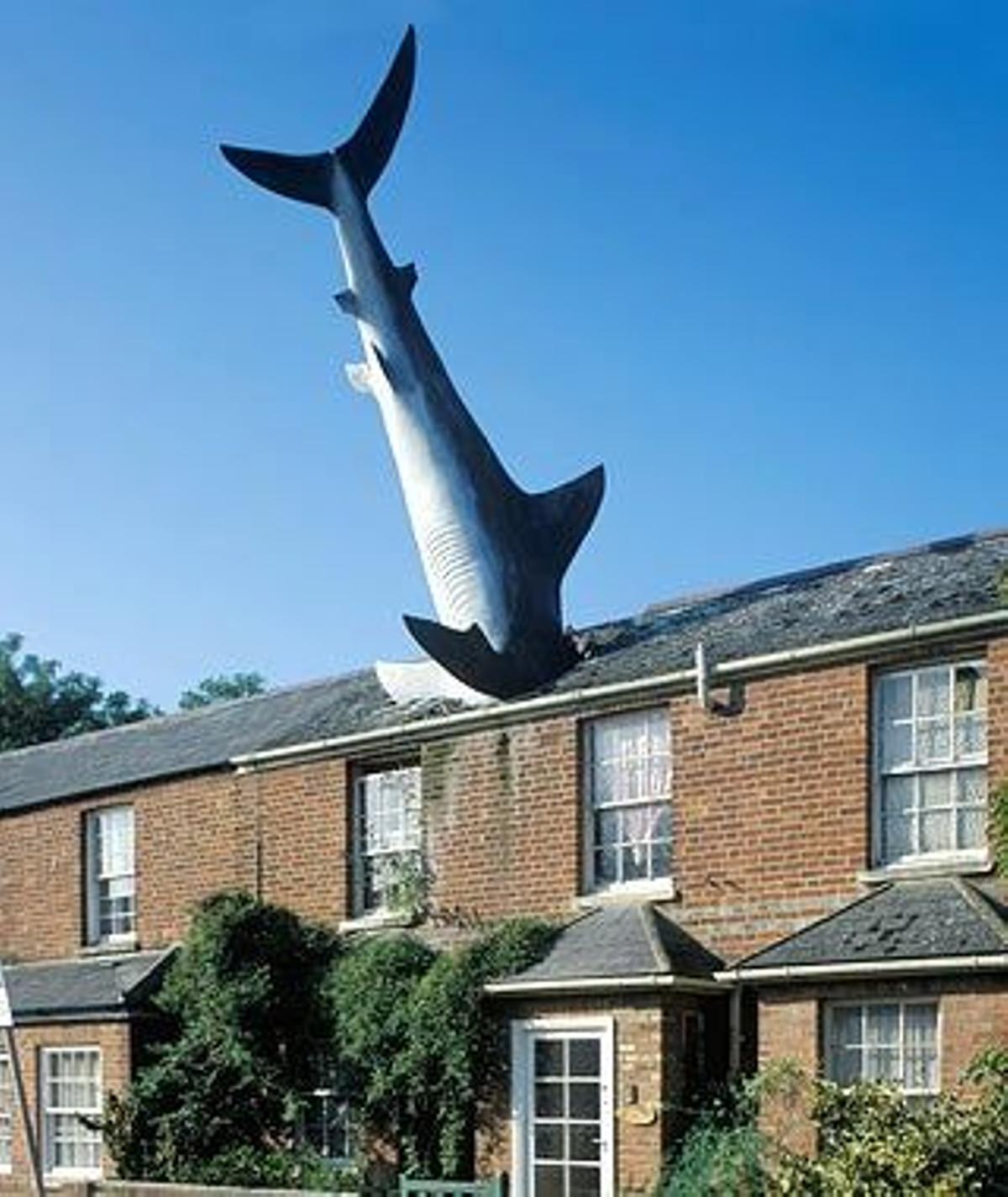 El tiburón de Headington, Oxford (Inglaterra)