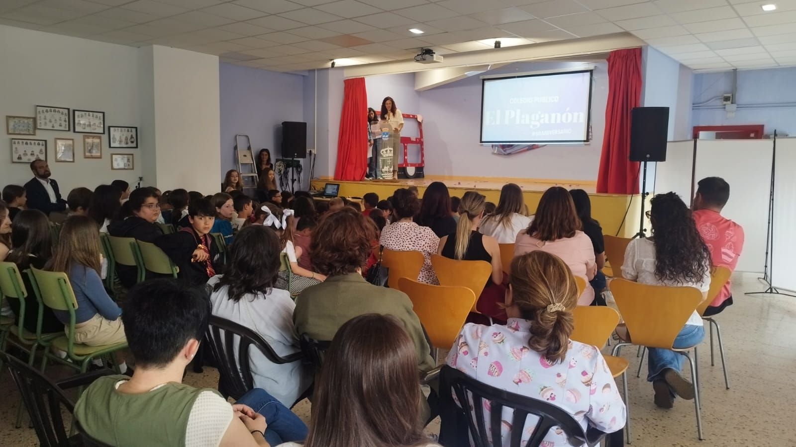 El Colegio Público El Plaganón de Sebares celebra su 50 aniversario