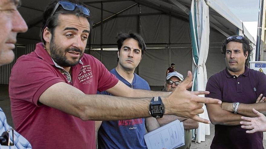 Los caseteros de Cáceres pidieron que no hubiera barras en el centro porque la feria era una &quot;ruina&quot; y &quot;peligraba&quot;