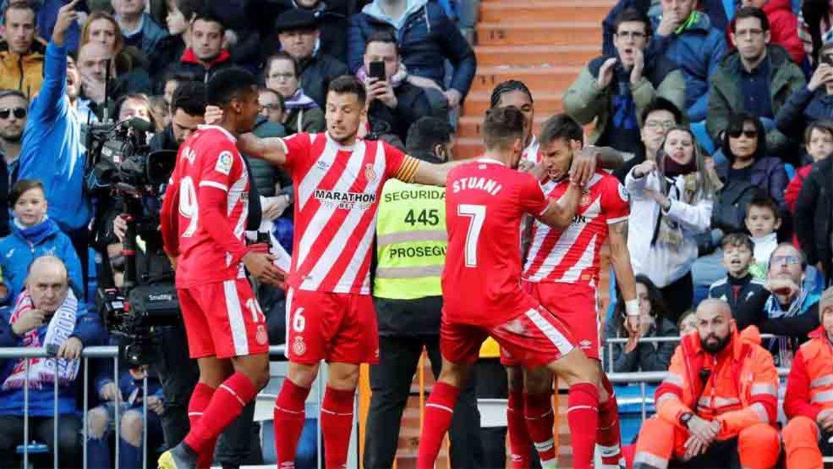 El Girona obtuvo un importante triunfo en Madrid