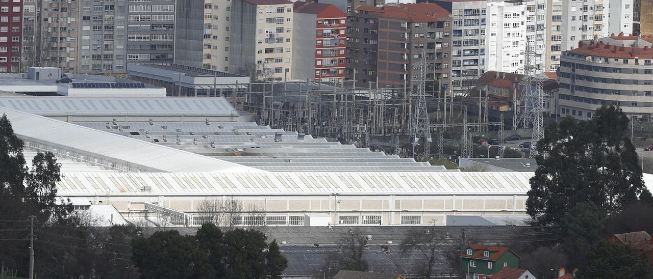 Vista de la factoría de Stellantis en Balaídos