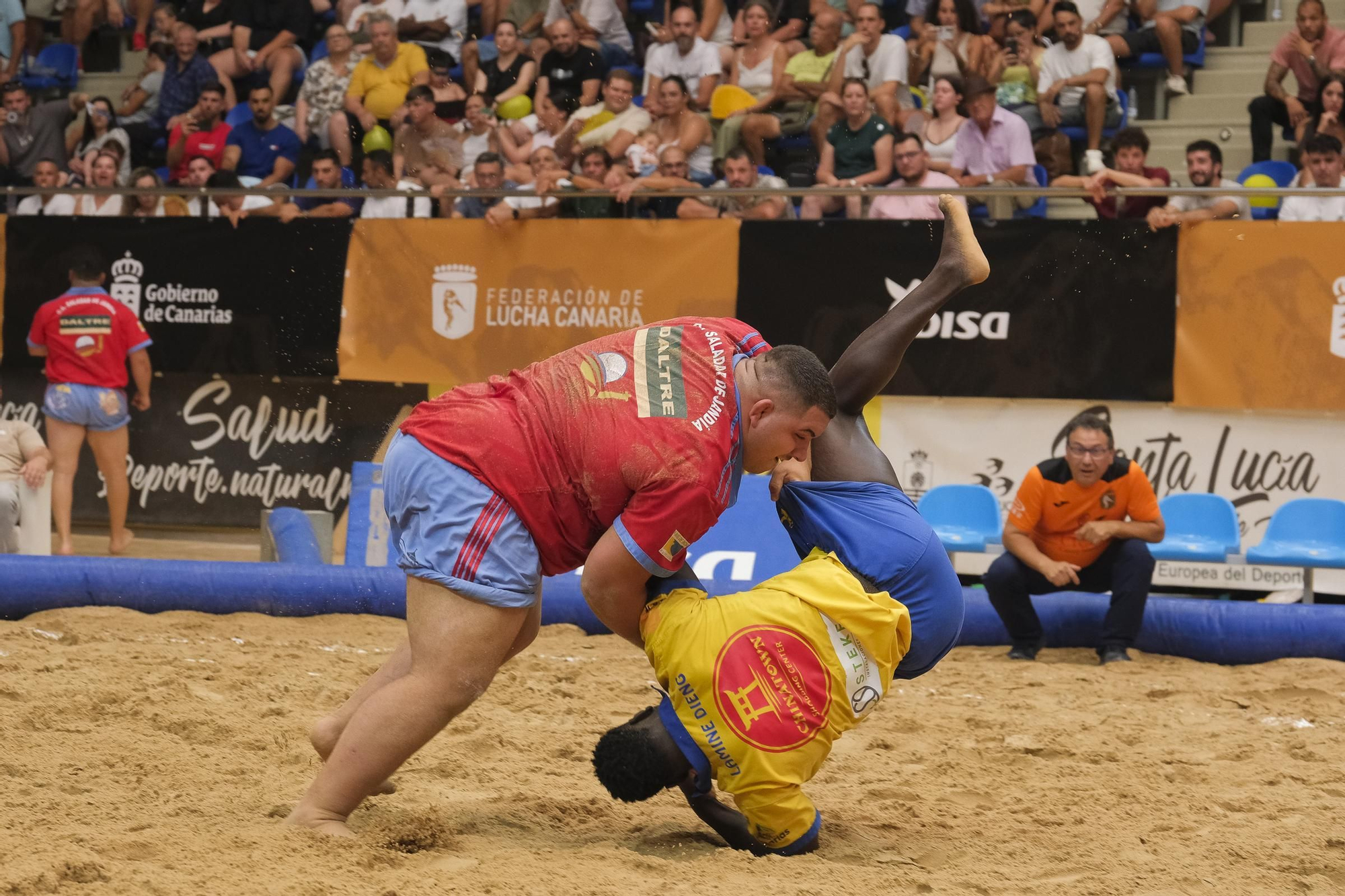 Final del torneo DISA Gobierno de Canarias de Lucha